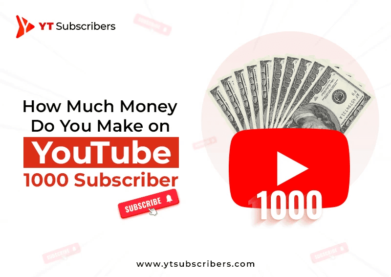 How Much Money Do You Make on YouTube with 1000 Subscribers